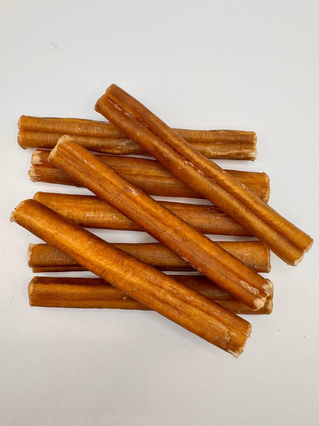 THICK 15 cms ie 6 inches long Beef Buffalo Pizzle (4-5 in each pack) Natural Dog Treats Dental Chews