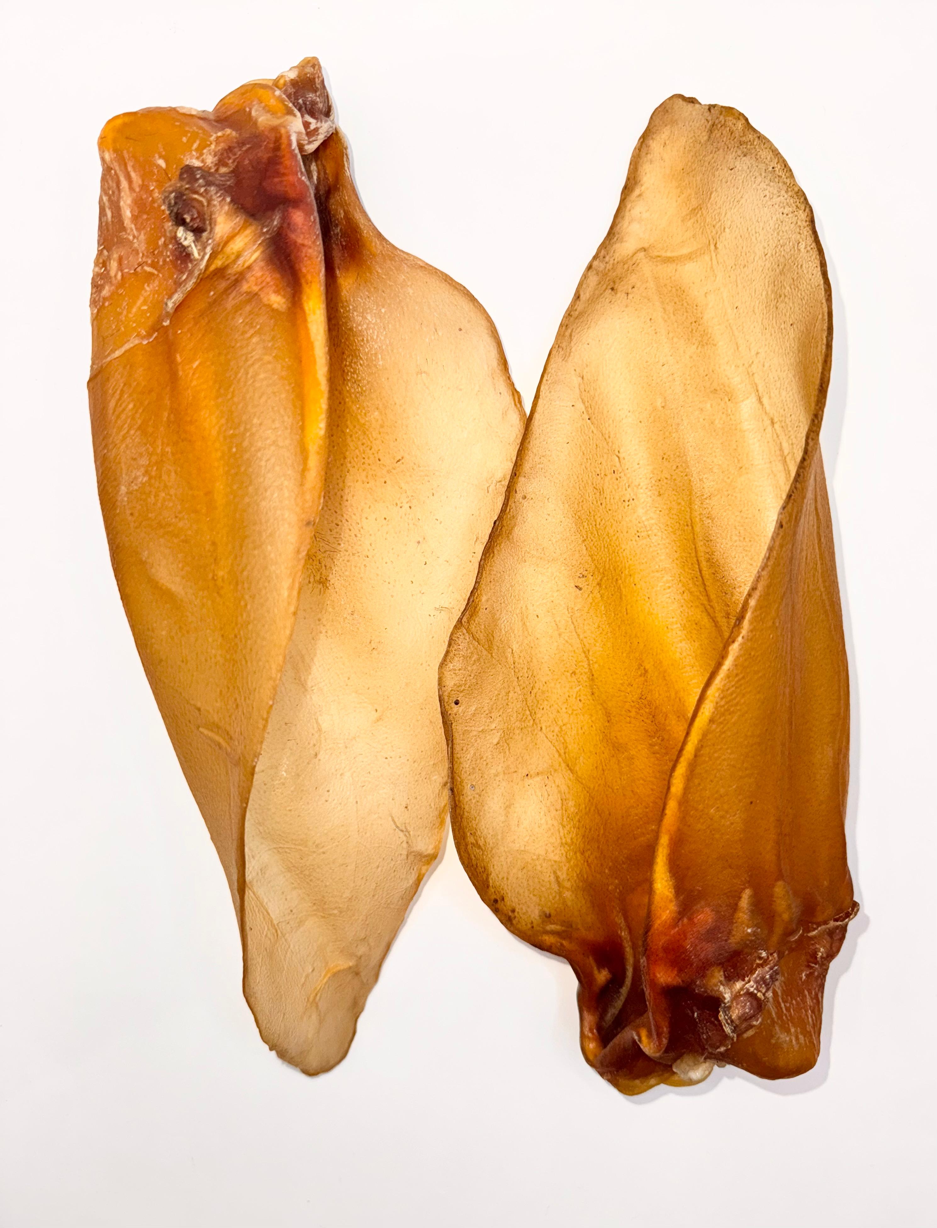 Buffalo XL Ears 20 - 25 cm with meat PREMIUM QUALITY 100% Natural Dog Treats