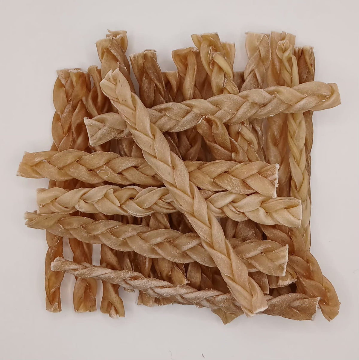 Buffalo Skin Braided - 100% Natural Dog Treats  PREMIUM QUALITY