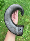 LARGE (300 - 400 gms each) Buffalo Bull Horn in resealable bag Natural Dog Treat