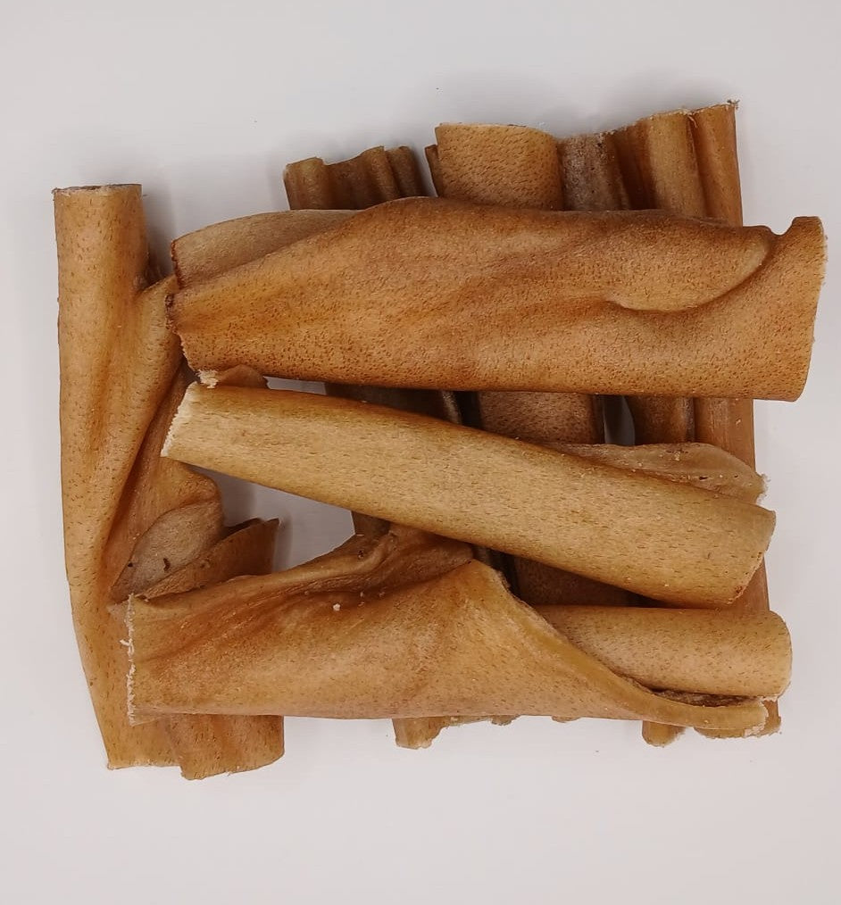 Beef Buffalo Headskin PREMIUM QUALITY - 100% Natural Dog Treats Dried Raw
