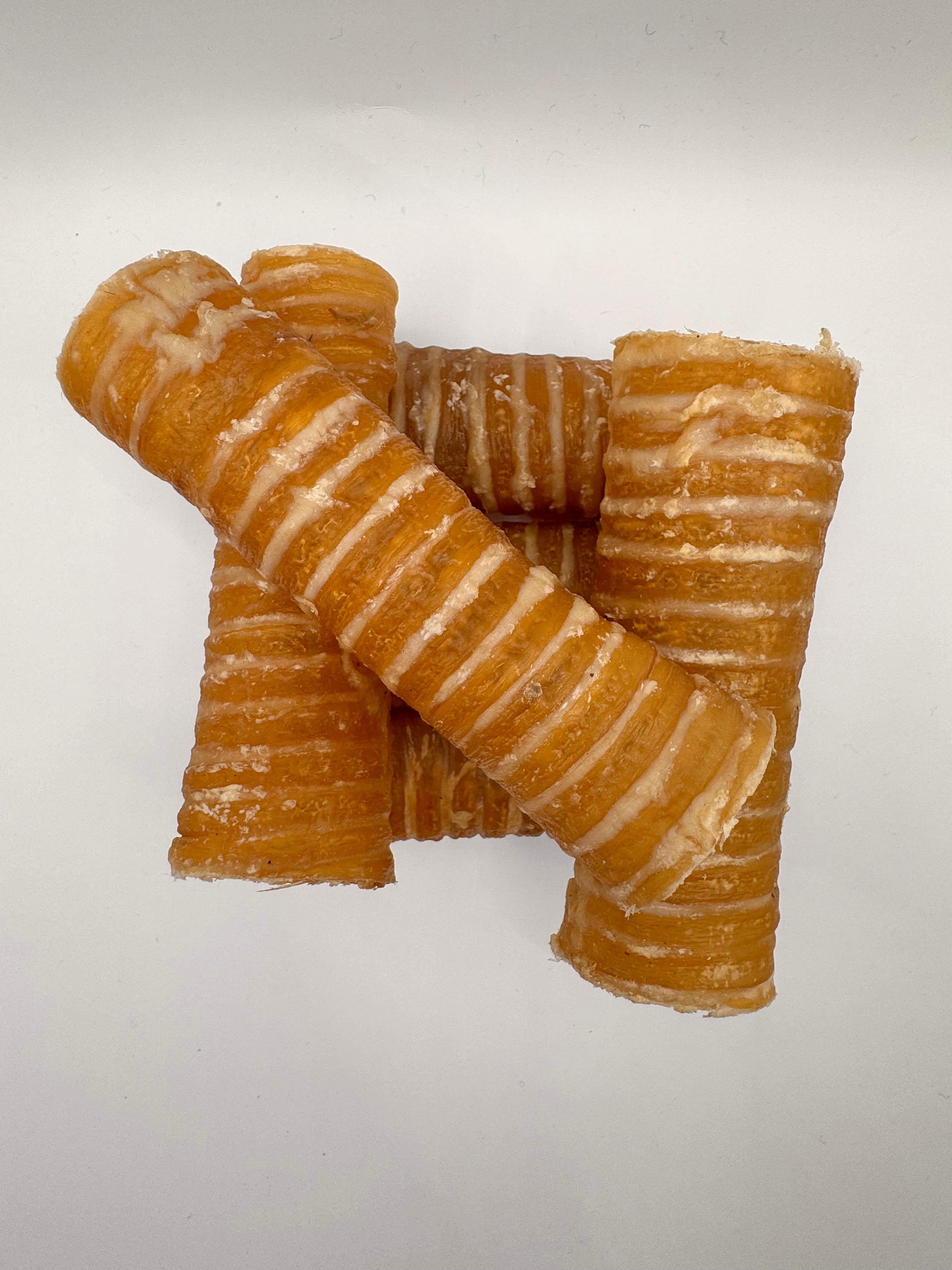 Beef Trachea Air Pipe Moo Tubes PREMIUM QUALITY - 100% Natural Dog Treats in Resealable Bags