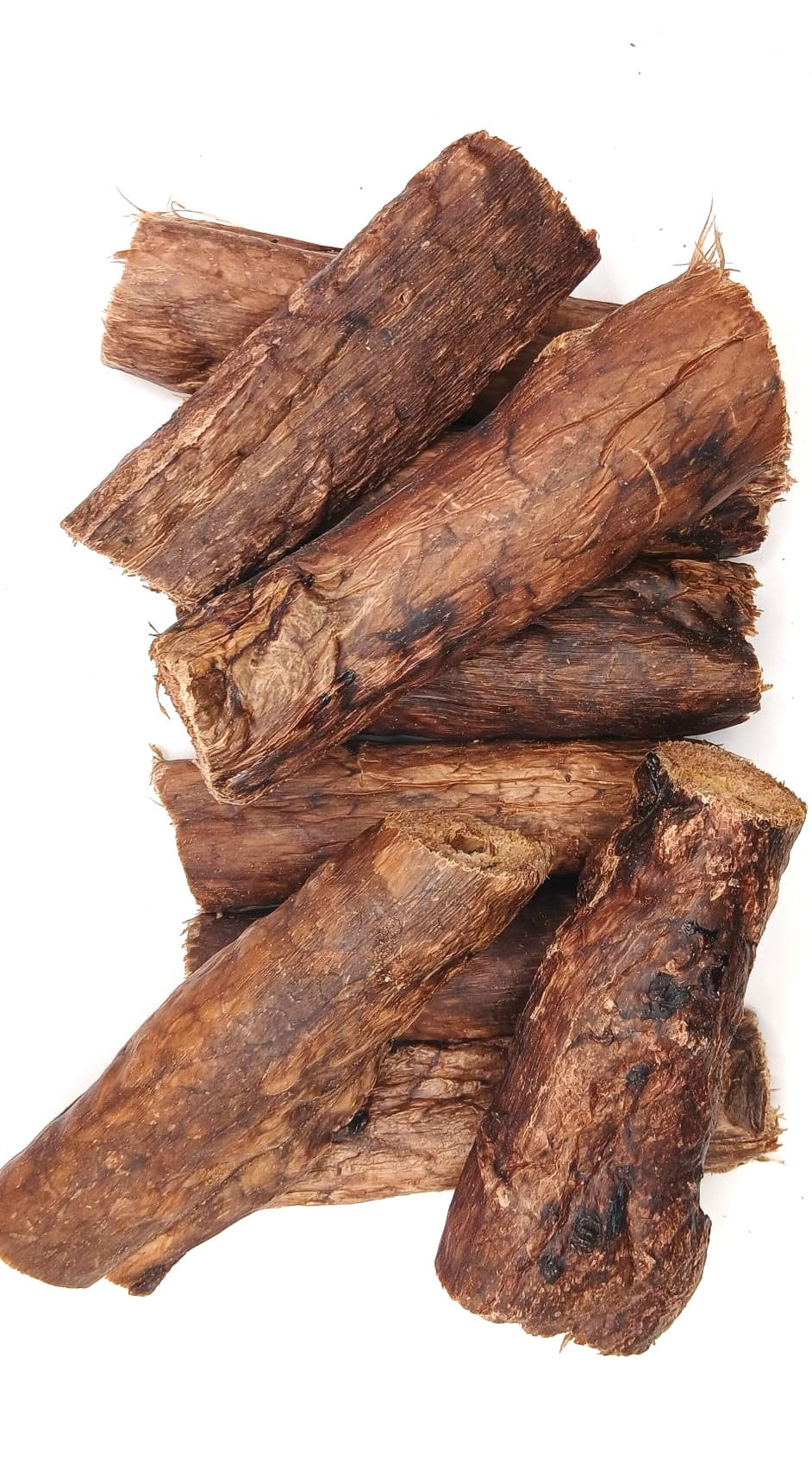 Buffalo Beef Lung Rolls Jerky Sticks - 100% Natural and Organic Dog Treats Chews in resealable bag