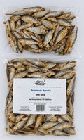 PREMIUM DRIED SPRATS for Puppy, Dogs, Kittens and Cats Snack - 100% Natural Treat Chew with High Protein, Omega 3, Grain Free, Hypoallergenic
